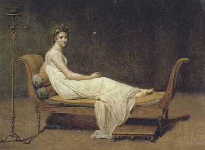 Jacques-Louis David Portrait of Juliette Recamier (mk02) France oil painting art